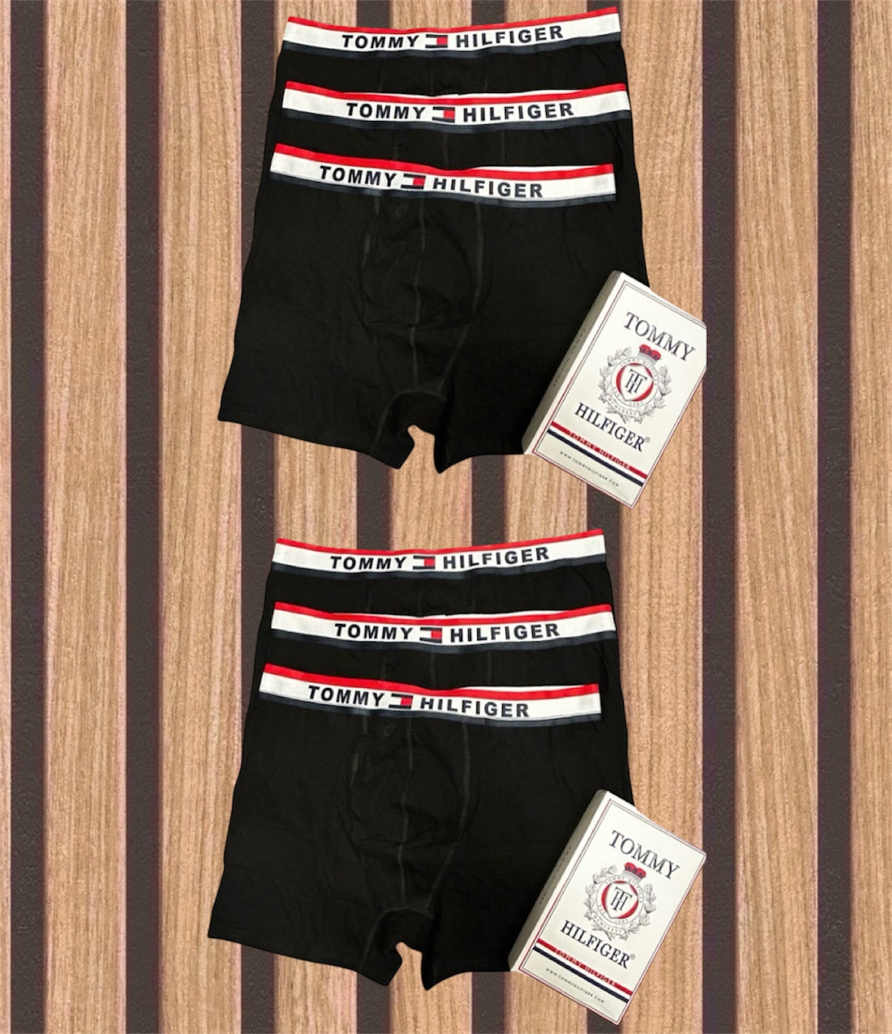 Tommy Hilfinger πακέτο 6 ανδρικών boxer - 1127