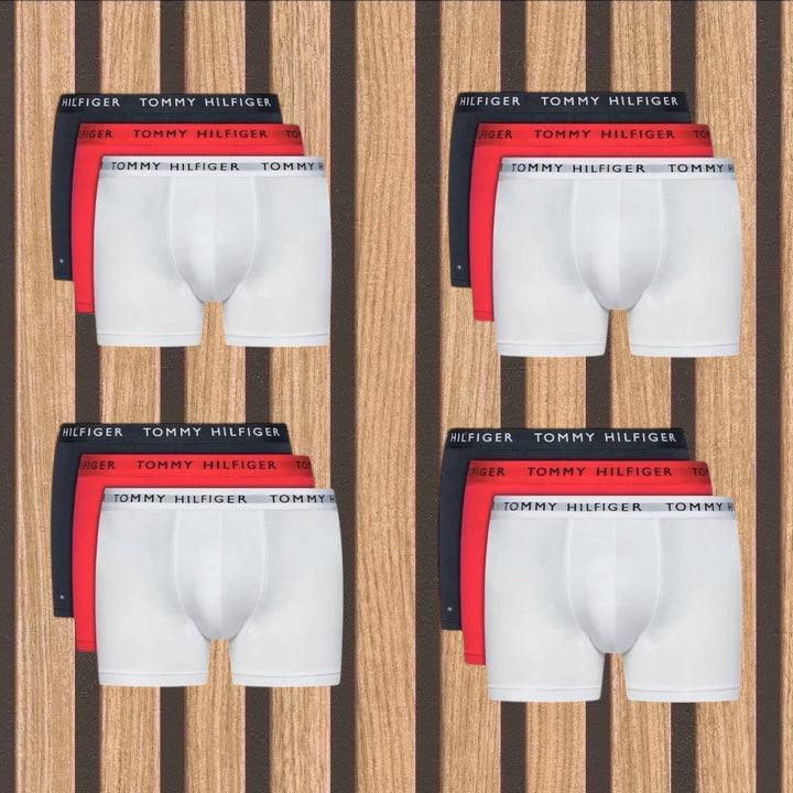 Tommy Hilfinger πακέτο 12 ανδρικών boxer - 1050