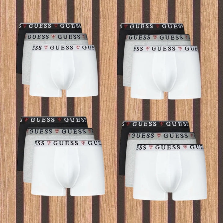 Guess πακέτο 12 ανδρικών boxer - 1031