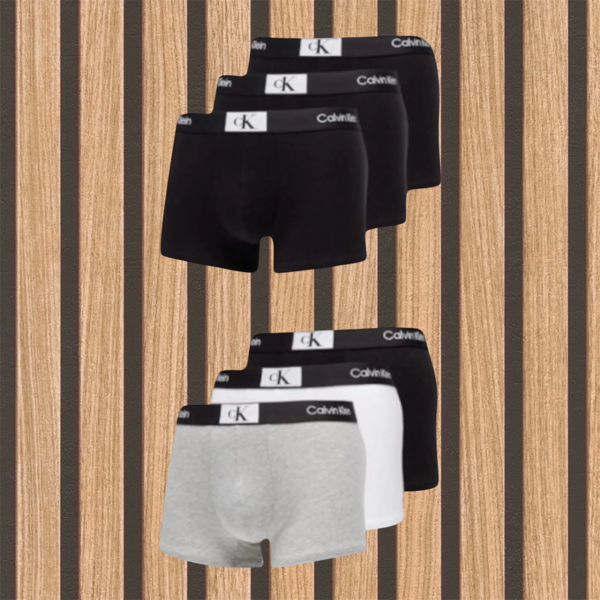 Calvin Klein πακέτο 6 ανδρικών boxer - 1158