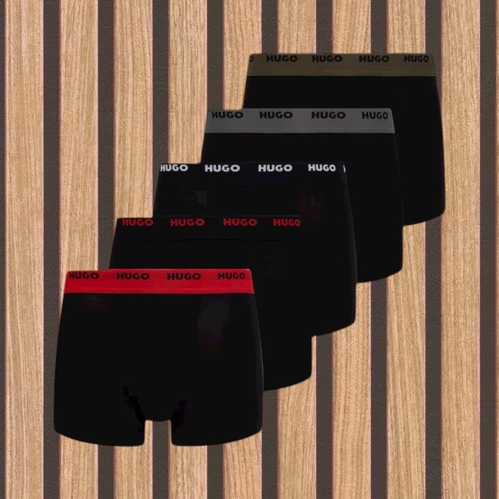 Hugo boss πακέτο 5 ανδρικών boxer - 1129