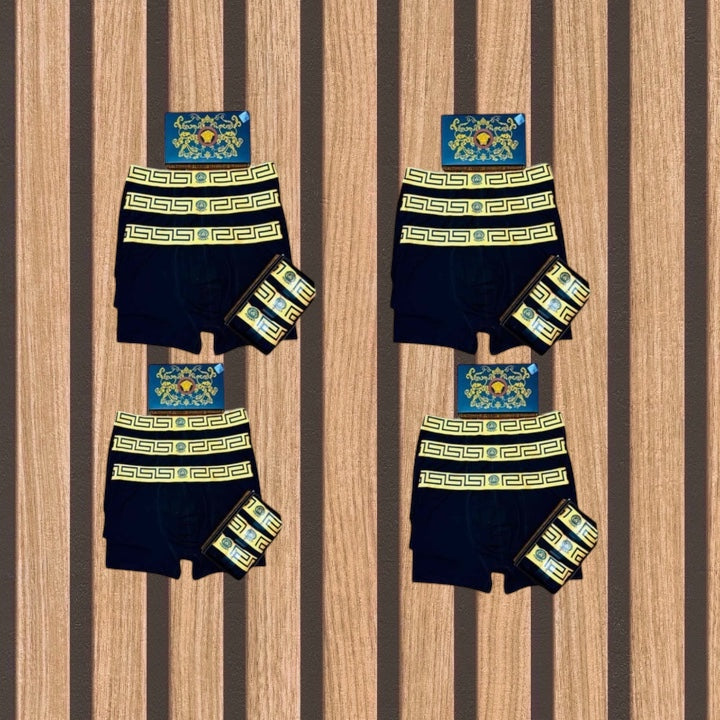 Versace πακέτο 12 ανδρικών boxer - 1057