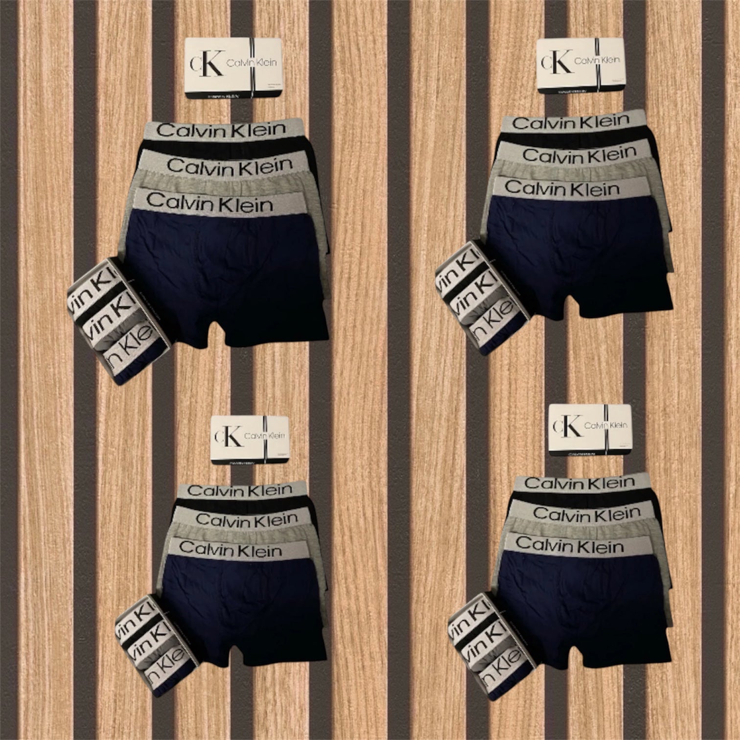 Calvin Klein πακέτο 12 ανδρικών boxer - 1067