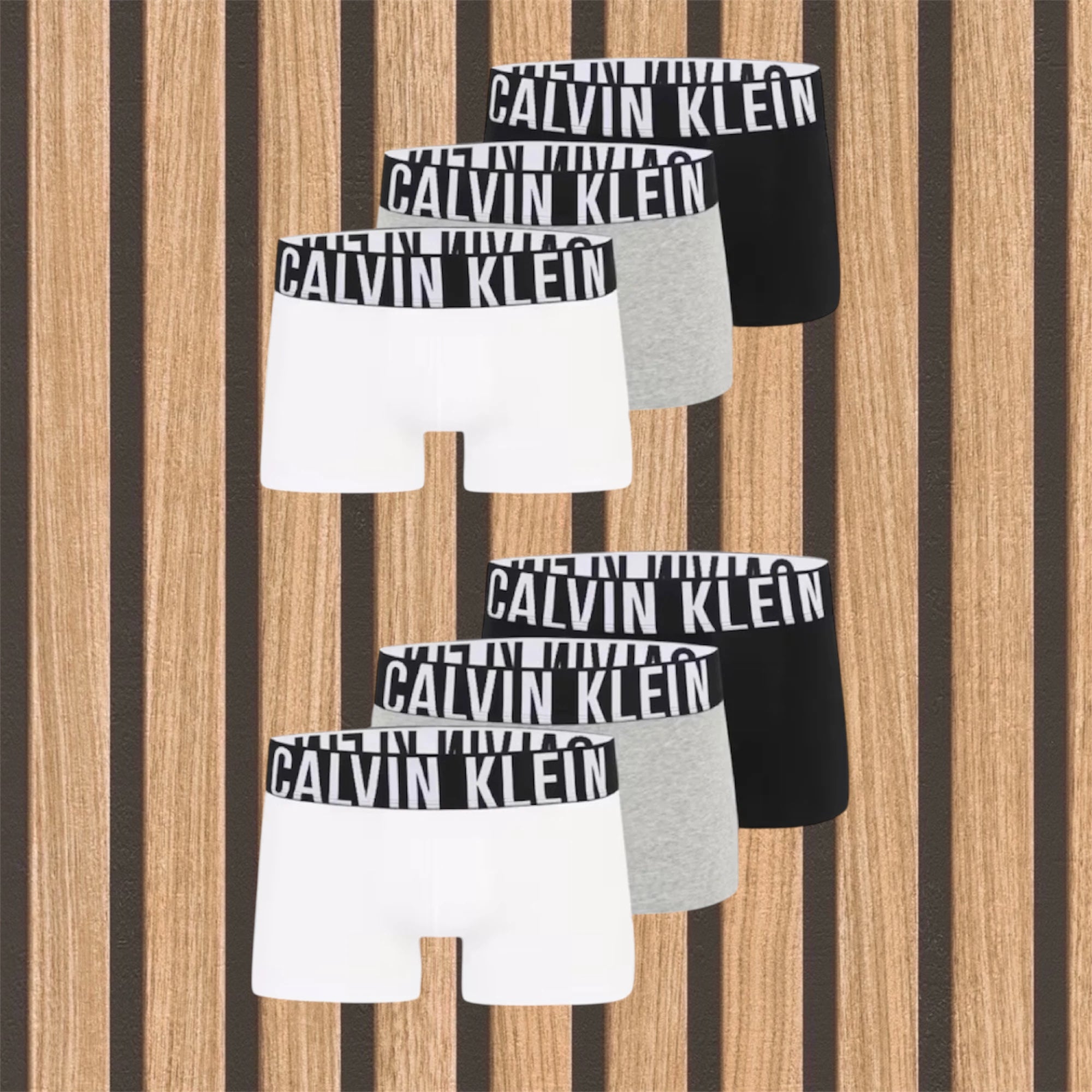 Calvin Klein πακέτο 6 ανδρικών boxer - 1157