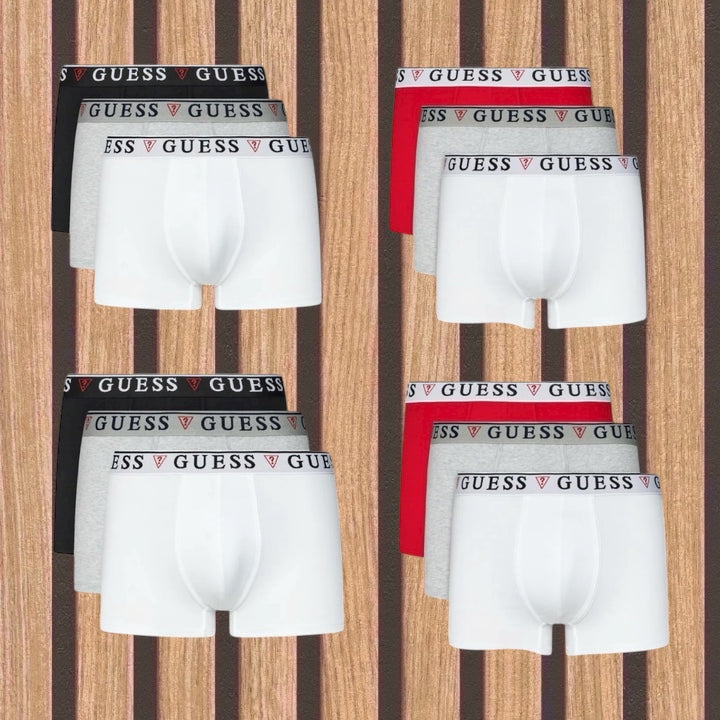 Guess πακέτο 12 ανδρικών boxer - 1032