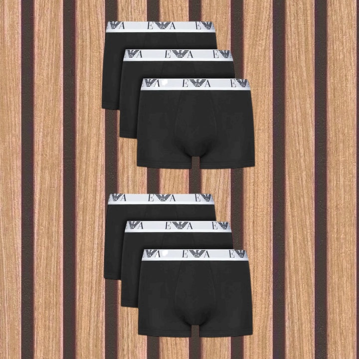 EA7 Armani πακέτο 6 ανδρικών boxer - 1104