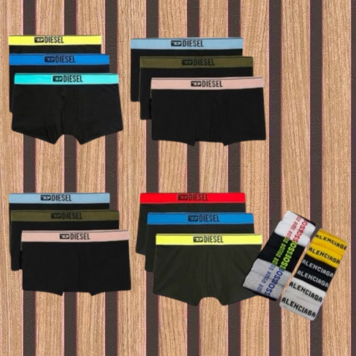 Diesel πακέτο 12 ανδρικών boxer - 1025