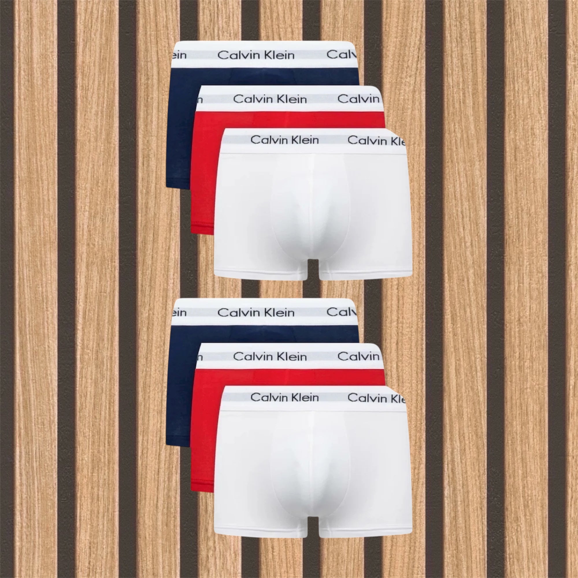 Calvin Klein πακέτο 6 ανδρικών boxer - 1152