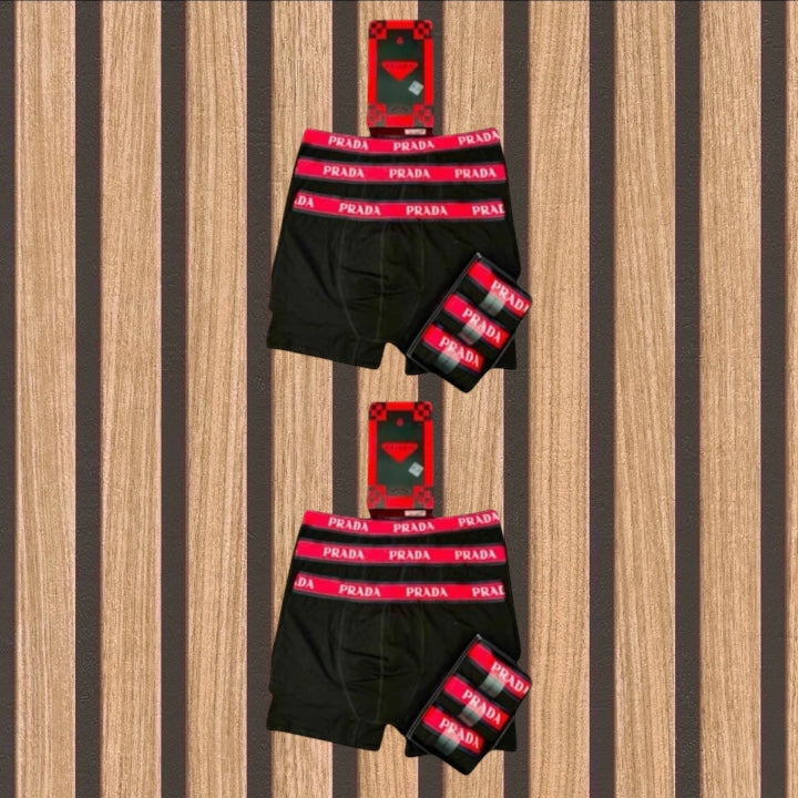 Prada πακέτο 6 ανδρικών boxer - 1142
