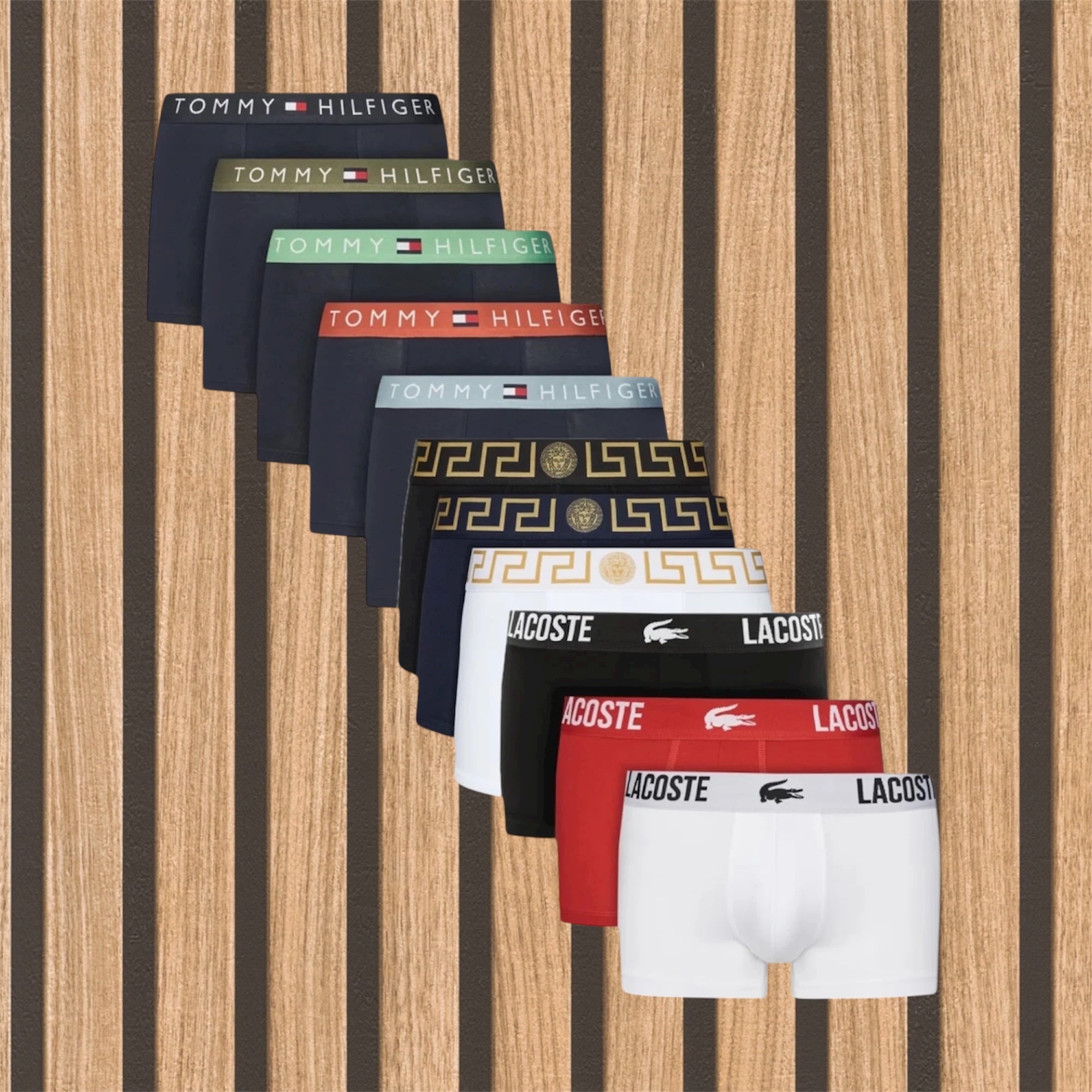 Mix 4 πακέτα 12 ανδρικών boxer - 1094