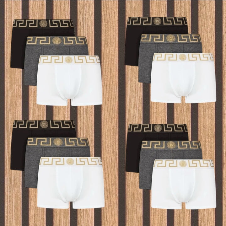 Versace πακέτο 12 ανδρικών boxer - 1054