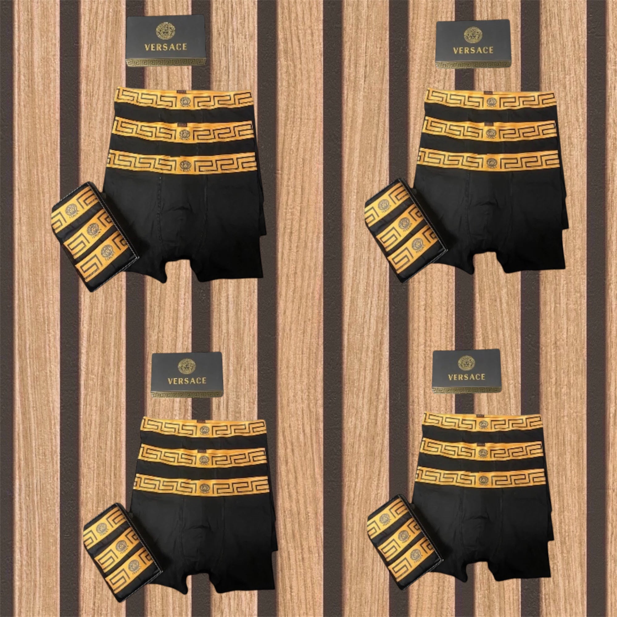 Versace πακέτο 12 ανδρικών boxer - 1058