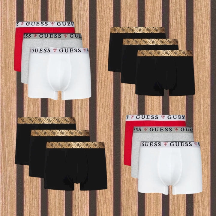 Guess πακέτο 12 ανδρικών boxer - 1034
