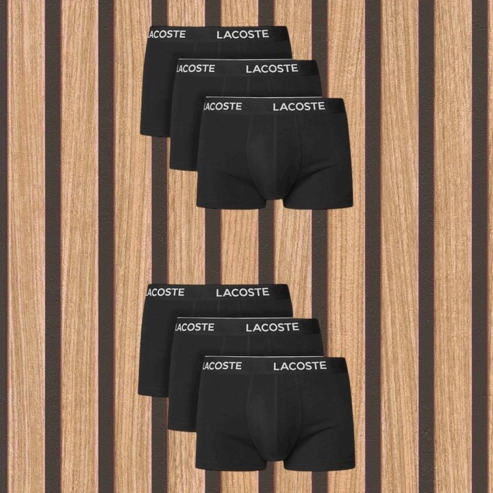 Lacoste πακέτο 6 ανδρικών boxer - 1140