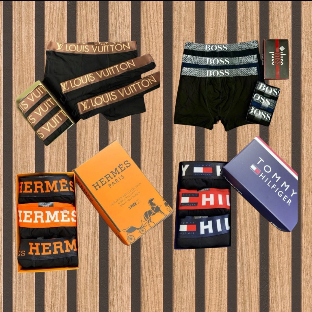 Mix 4 πακέτα 12 ανδρικών boxer - 1082