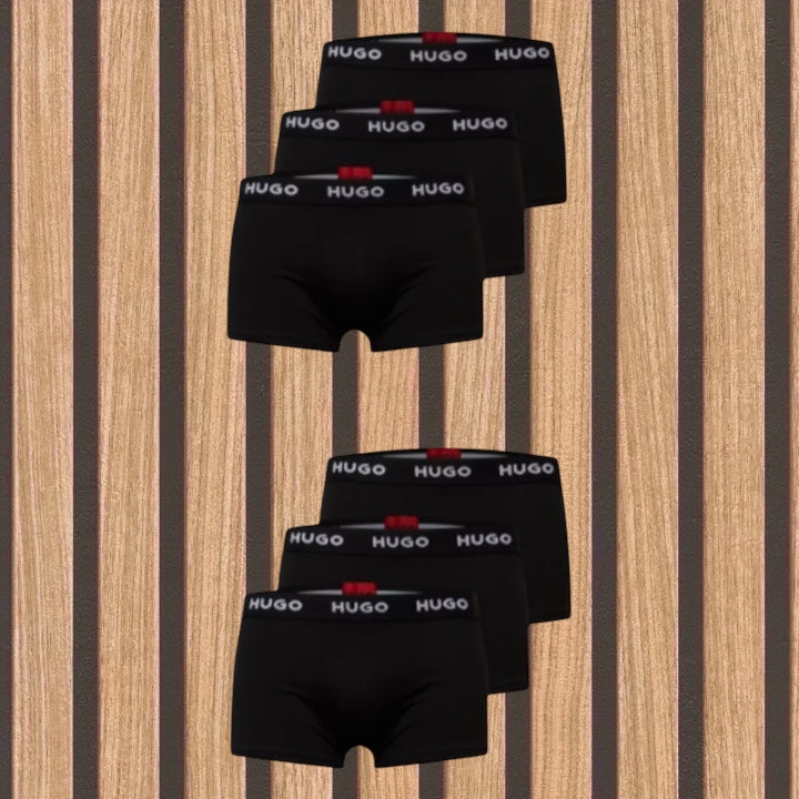 Hugo boss πακέτο 6 ανδρικών boxer - 1138