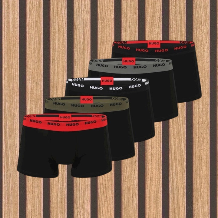 Hugo boss πακέτο 5 ανδρικών boxer - 1130