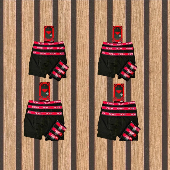 Prada πακέτο 12 ανδρικών boxer - 1049