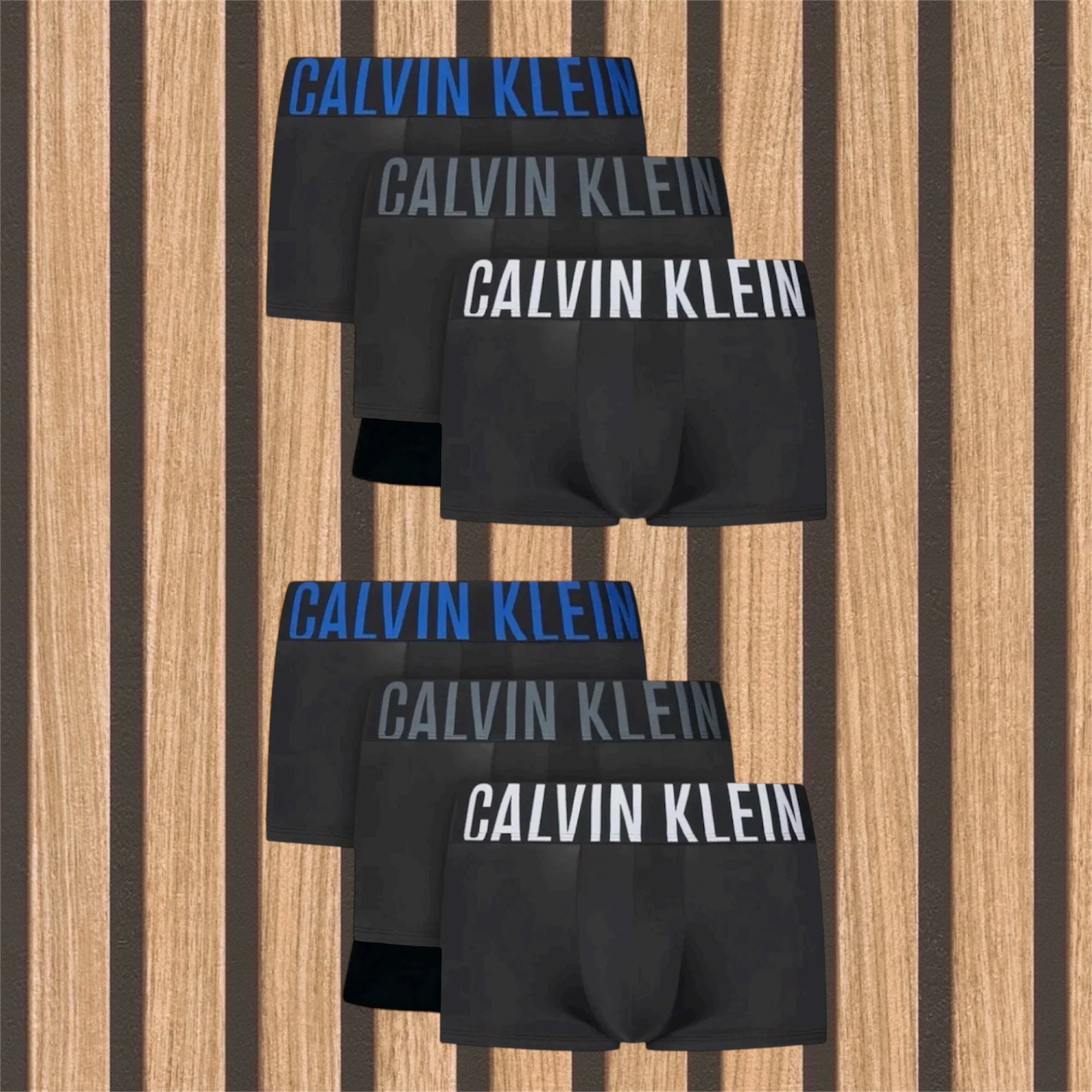 Calvin Klein πακέτο 6 ανδρικών boxer - 1153