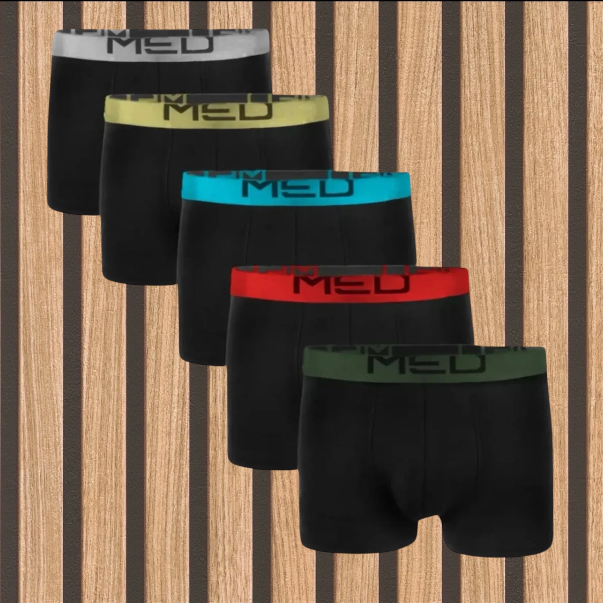 MED πακέτο 5 ανδρικών boxer - 1165