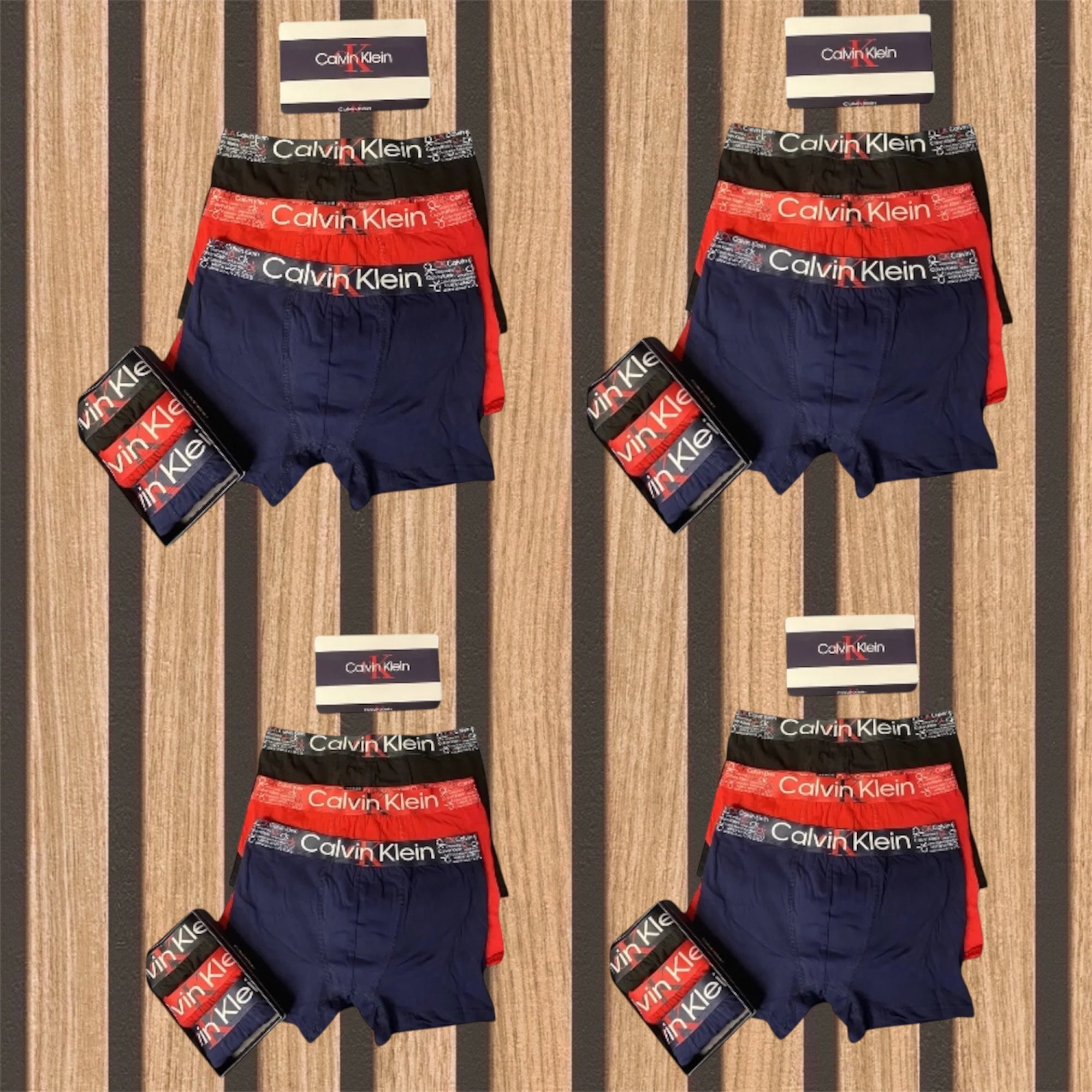 Calvin Klein πακέτο 12 ανδρικών boxer - 1065