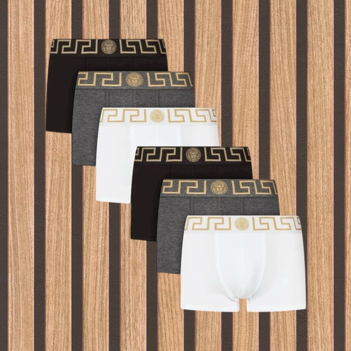 Versace πακέτο 6 ανδρικών boxer - 1148