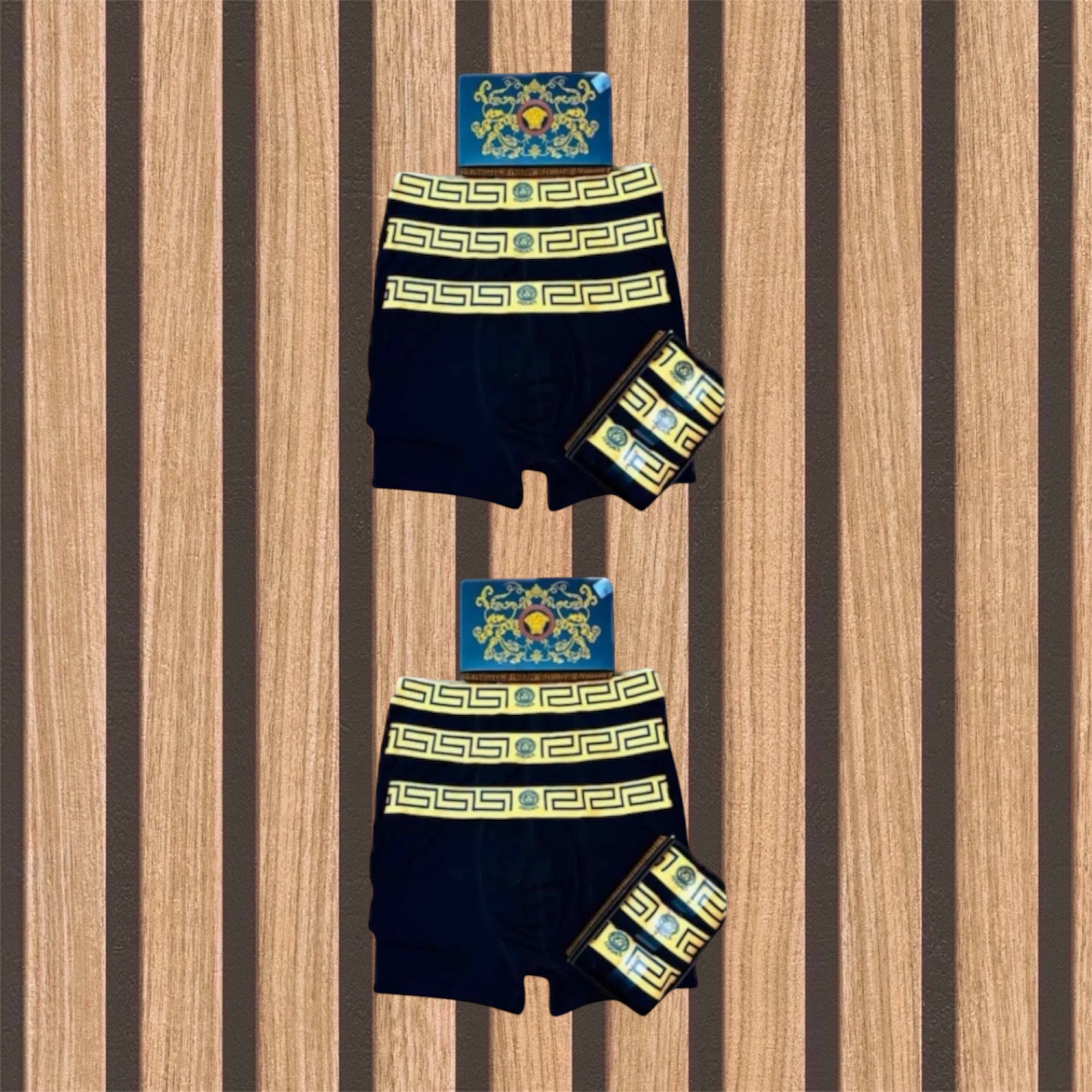 Versace πακέτο 6 ανδρικών boxer - 1149