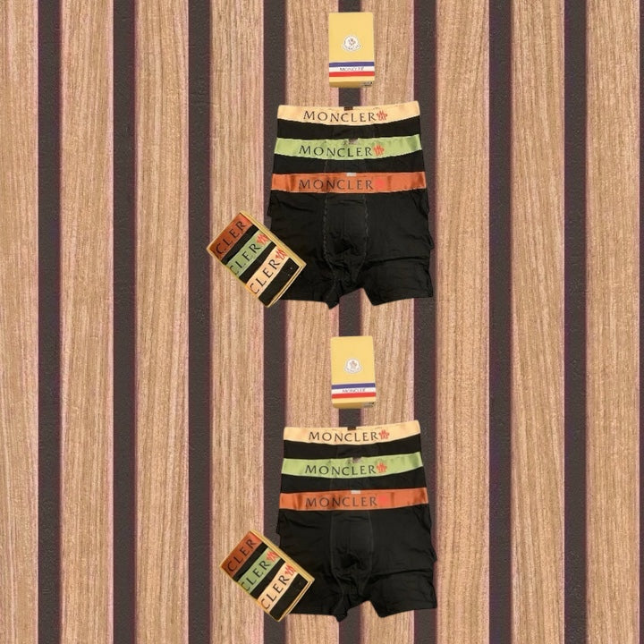 Moncler πακέτο 6 ανδρικών boxer - 1016