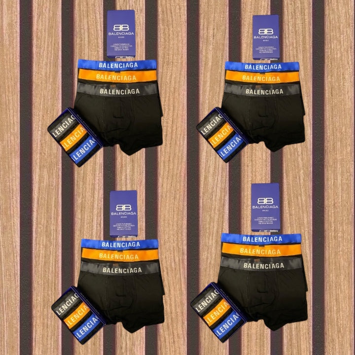 Balenciaga πακέτο 12 ανδρικών boxer - 1008