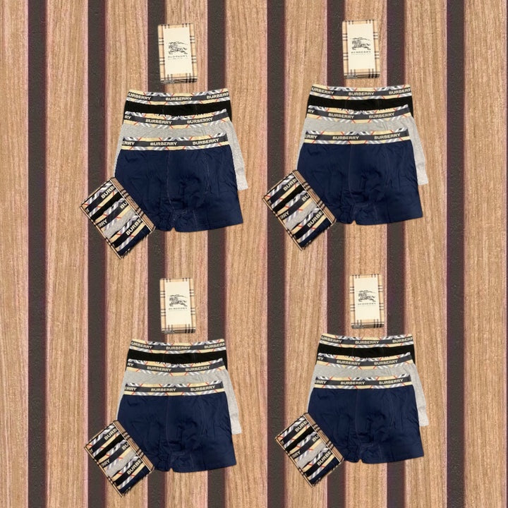 Burberry πακέτο 12 ανδρικών boxer - 1005