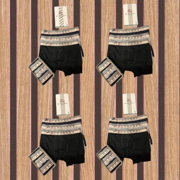 Burberry πακέτο 12 ανδρικών boxer - 1004