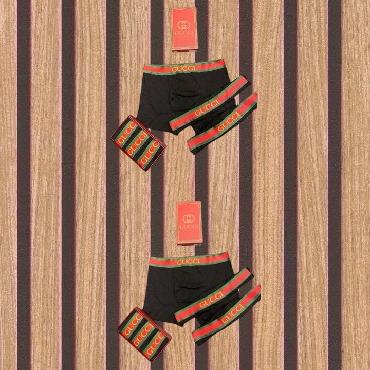 Gucci πακέτο 6 ανδρικών boxer - 1002